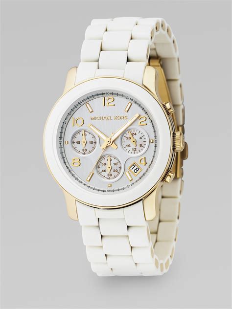 michael kors rubber watch price